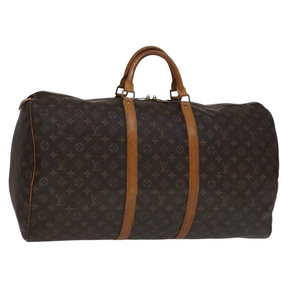 LOUIS VUITTON Monogram Keepall 60 Boston Bag M41422 - Picture 1 of 16